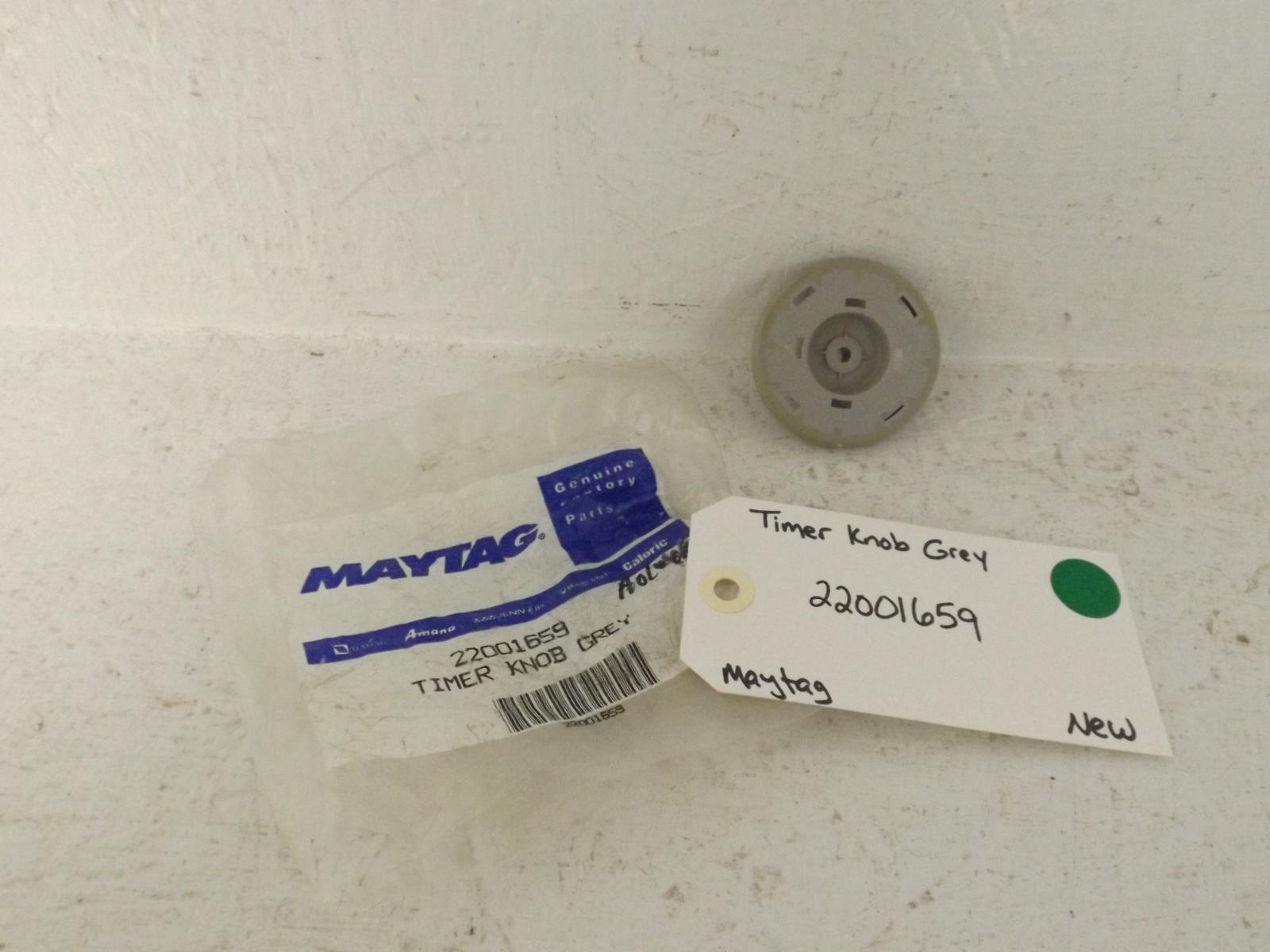 Maytag Dryer 22001659 Timer Knob Grey New Maytag Dryer 22001659 Timer Knob Grey New